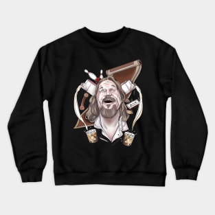 big lebowski art Crewneck Sweatshirt